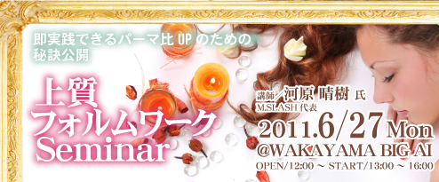 ㎿tH[NSeminar2011.6/27Mon@WAKAYAMA BIG AI