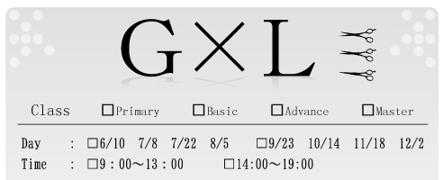 f~kZ~i[iClassFPrimary,Basic,Advance,MasterjDayF6/10 7/8 7/22 8/5@9/23 10/14 11/18 12/2@Time:9:00-13:00 14:00-19:00